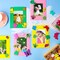 177-Piece Spring Foam Picture Frame Craft Kit - DIY Photo Frame Set with Flower & Butterfly Stickers - Creative Art Project for Kids, Classroom Activities, and School Bulletin Board Decor